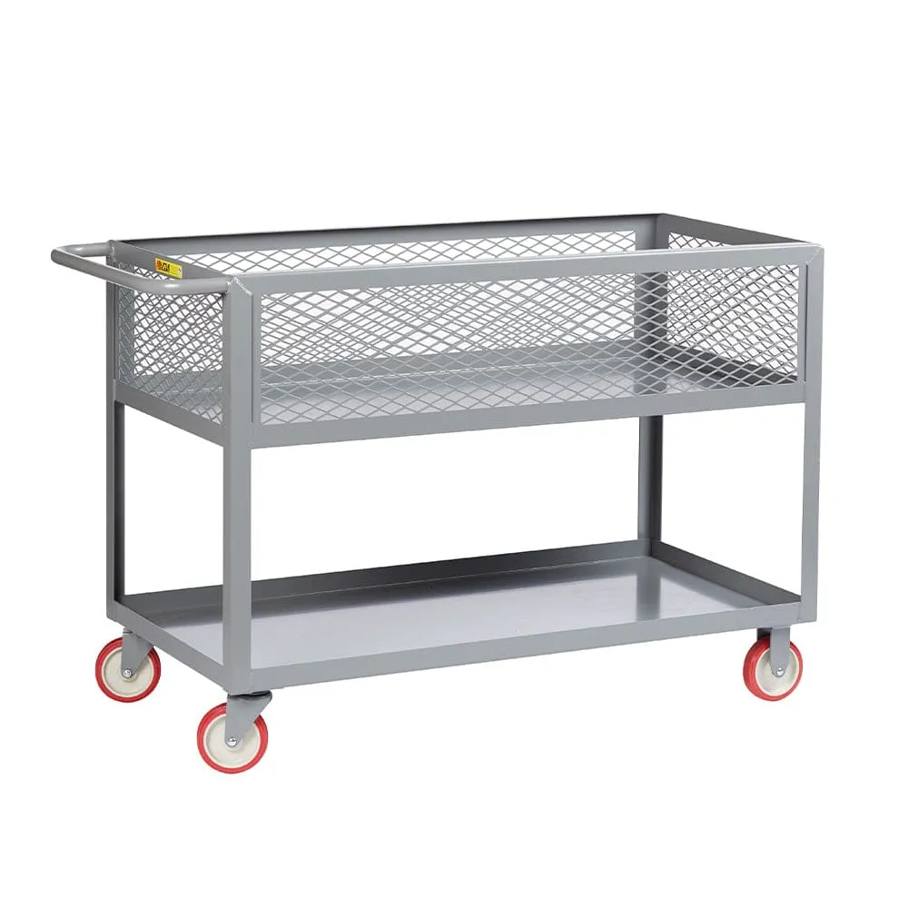 12-inch Deep Shelf Truck with Mesh Sides