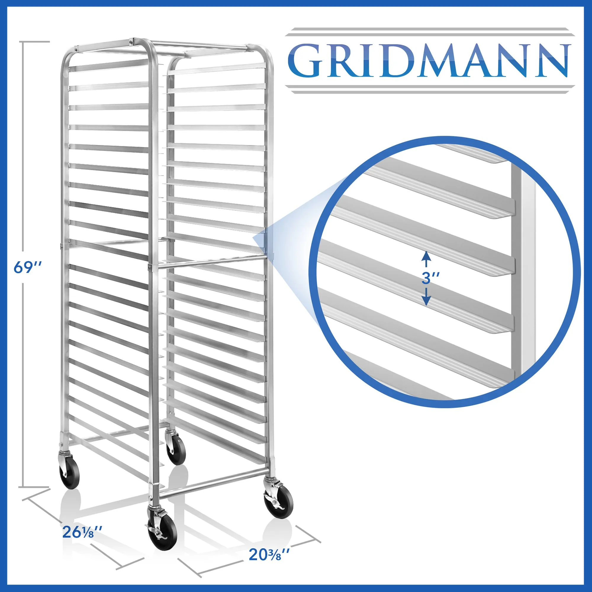 20 Sheet Commercial Kitchen Bakery Rack