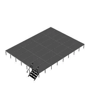 20'X24' Portable Stage Kits using 4X4 Stage Modules