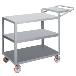 3-Shelf Order Picking Truck (w/ Flush Top)