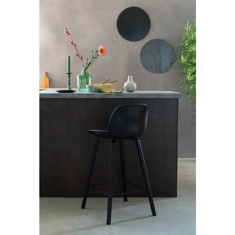 All Black Albert Kuip Counter Stool