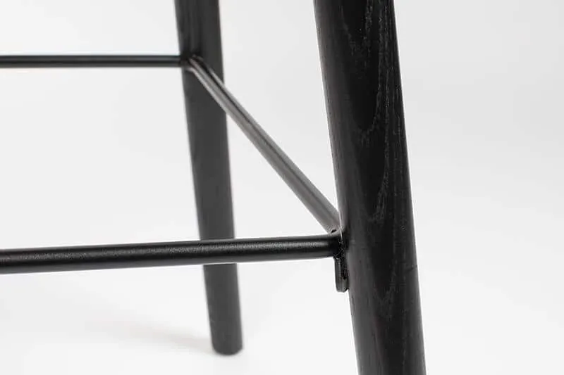 All Black Albert Kuip Counter Stool