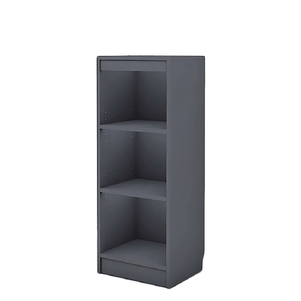 Alpha Printer Bookshelves, 42" high, Slate Grey