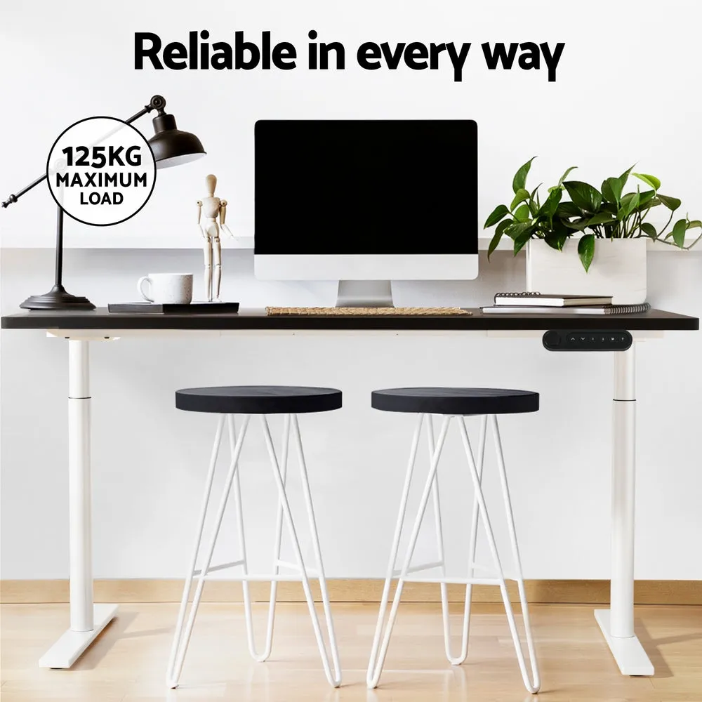 Artiss Electric Standing Desk Height Adjustable Sit Stand Desks White Black