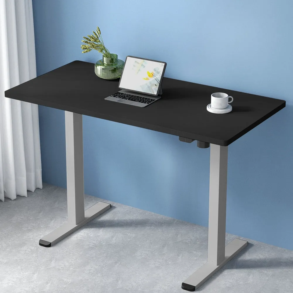 Artiss Electric Standing Desk Motorised Sit Stand Desks Table Grey Black 140cm