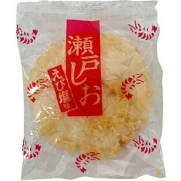 Befco Seto Shio Senbei Rice Crackers Shrimp Flavor (Box of 12)