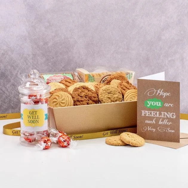 Biscuit Favourites Hamper - GET WELL