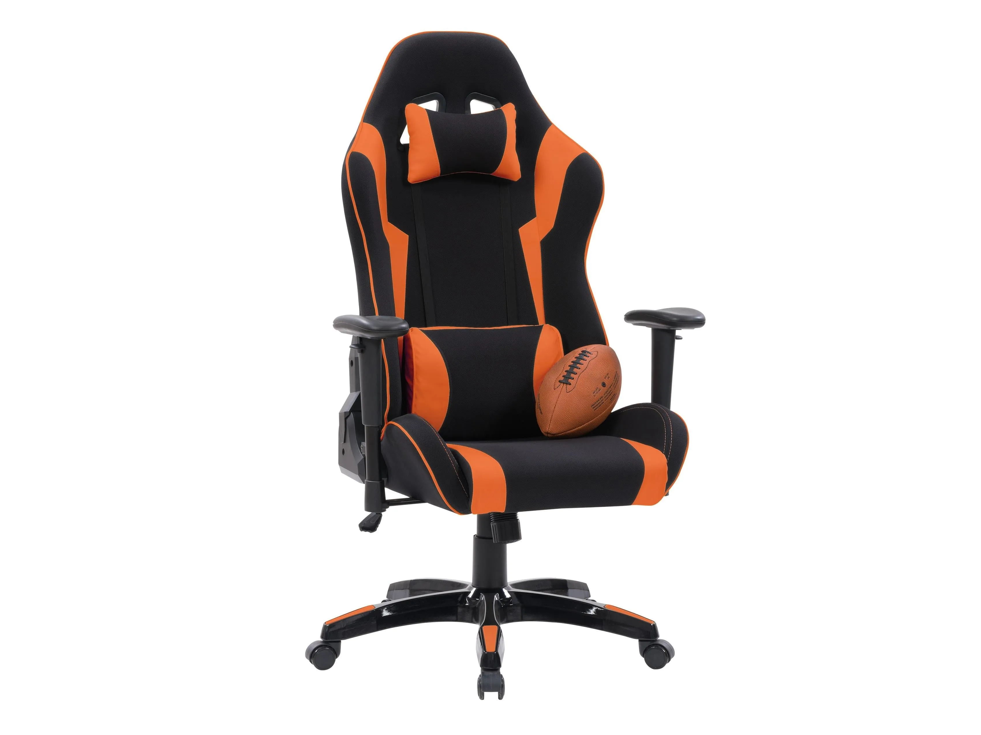 Black and Orange Gaming Office Chair