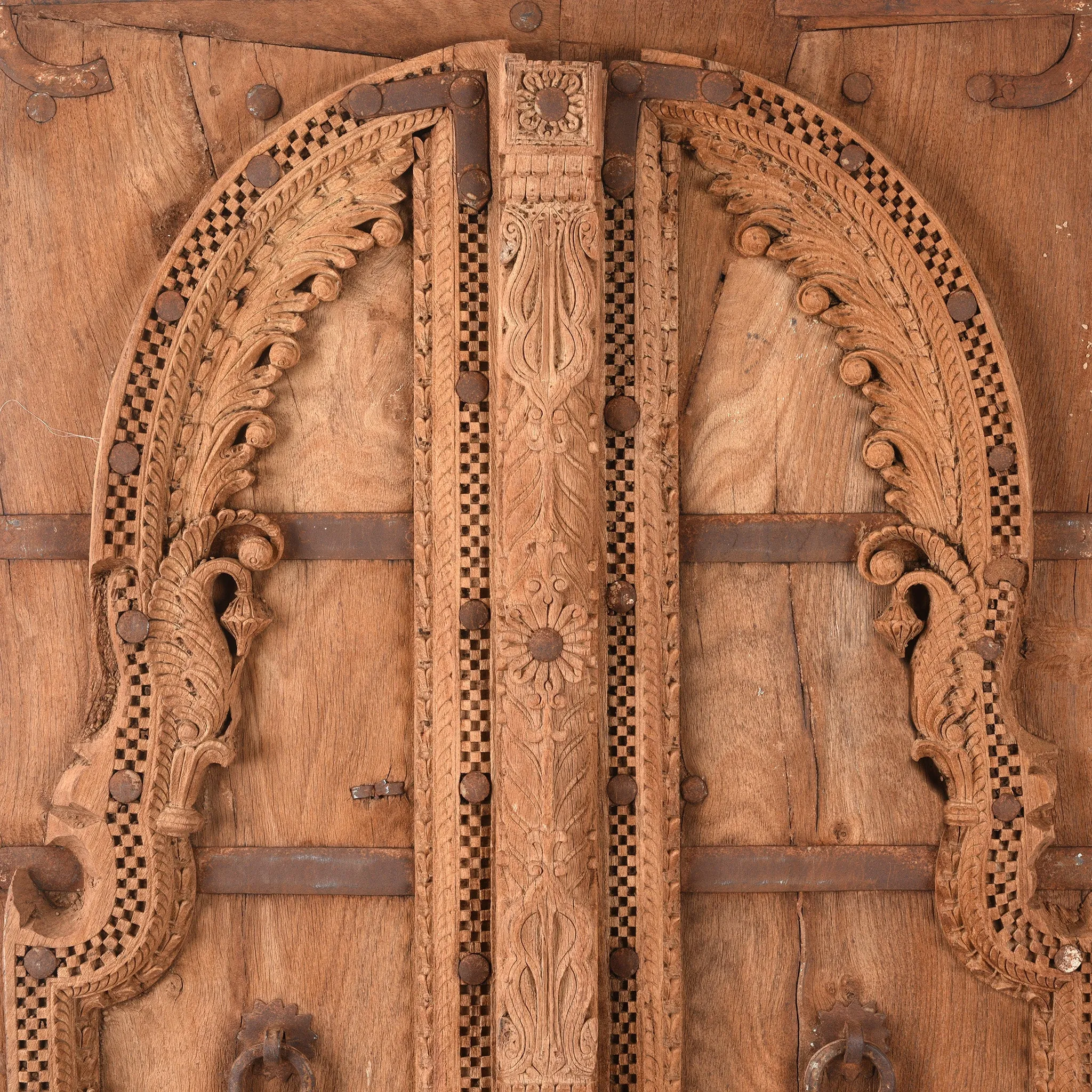 Bleached Doors From Bikaner - Early 19th Century