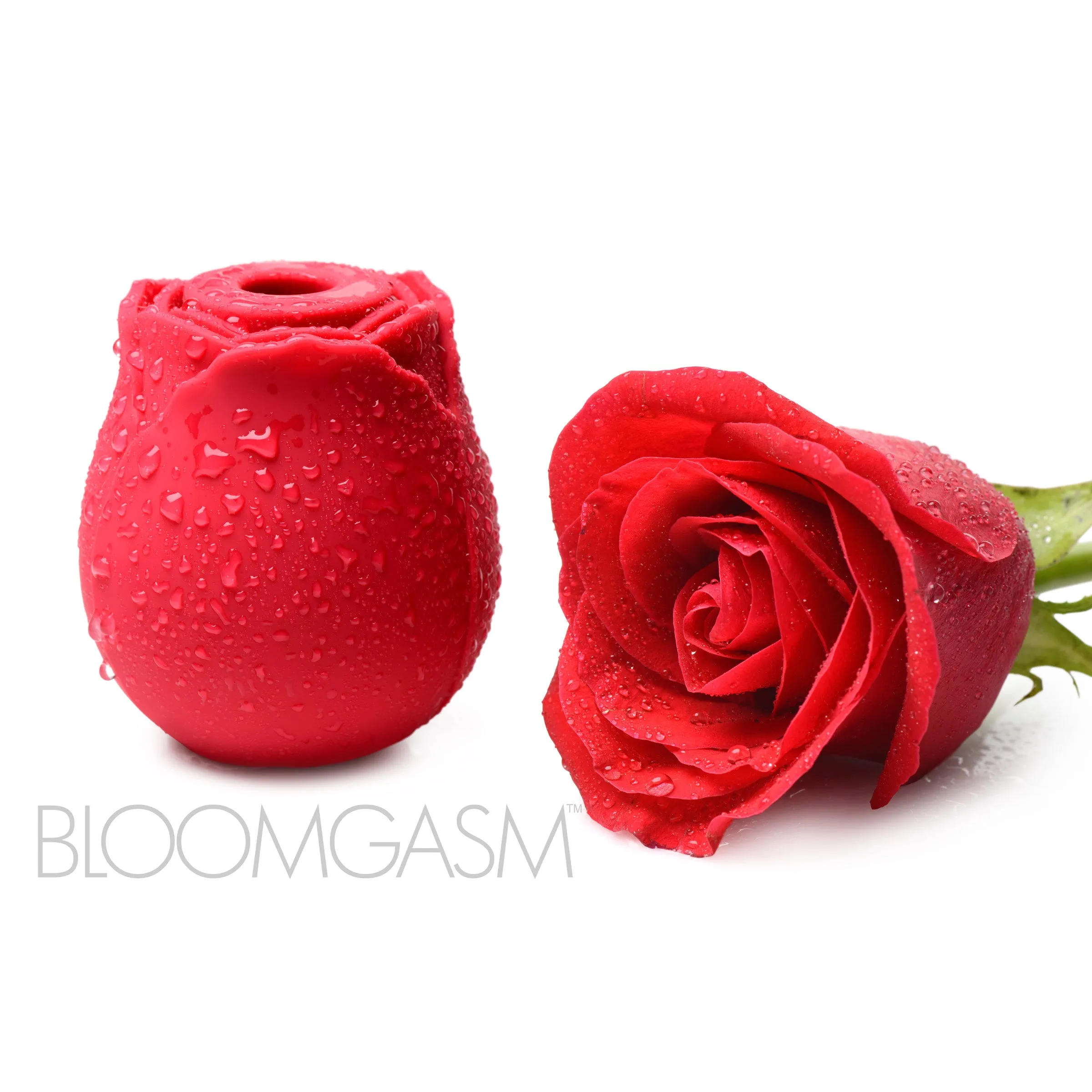 Bloomgasm 10X Wild Rose Silicone Suction Stimulator