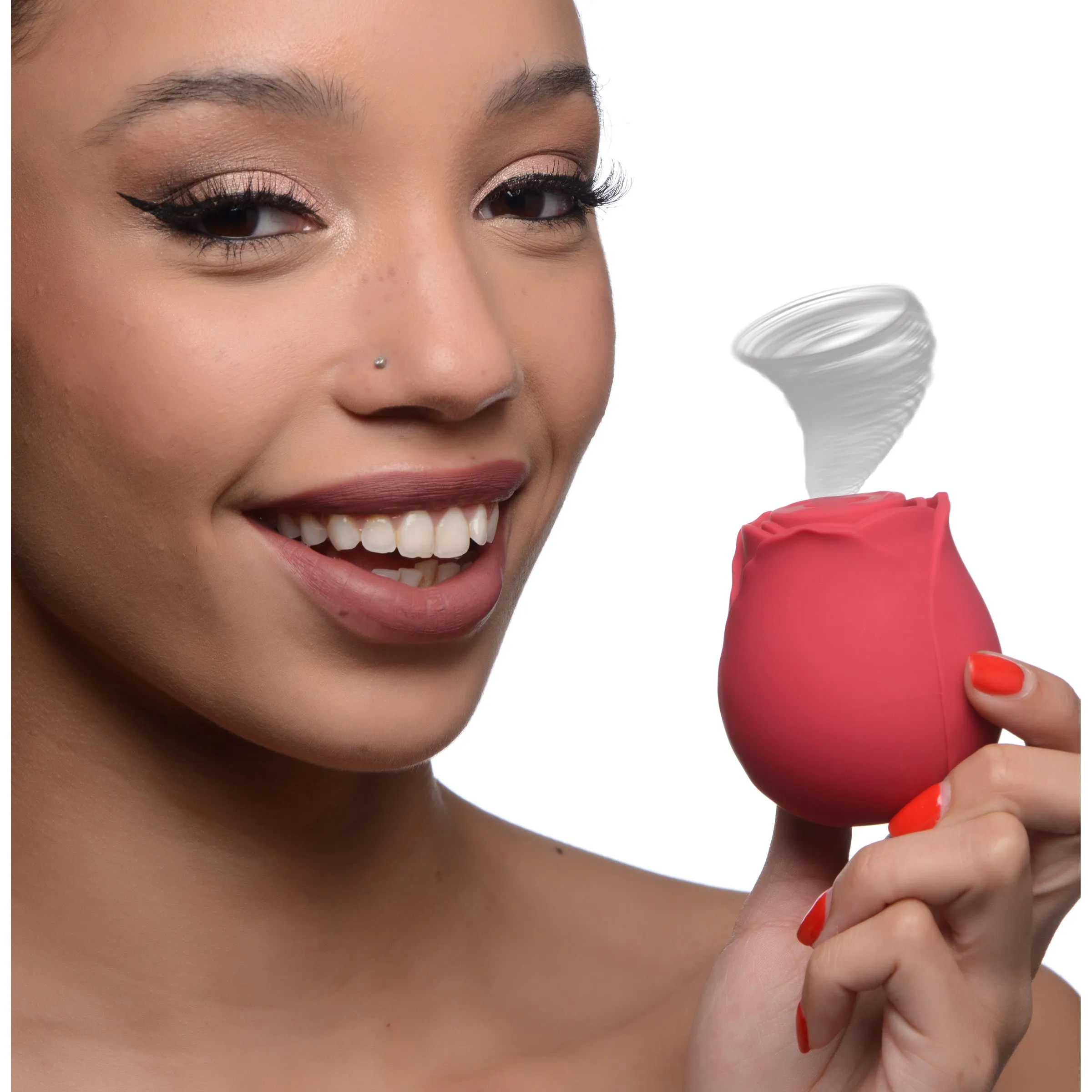 Bloomgasm 10X Wild Rose Silicone Suction Stimulator