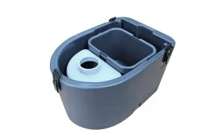 Blue Diamond composting eco friendly portable toilet