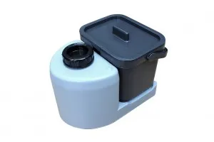 Blue Diamond composting eco friendly portable toilet