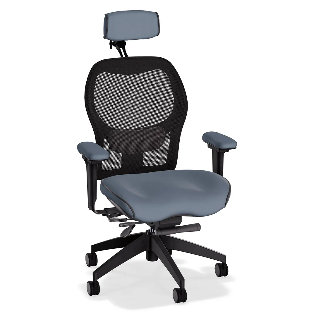 Brezza Ergonomic Mesh Office Chair in Brisa Simulated Leather