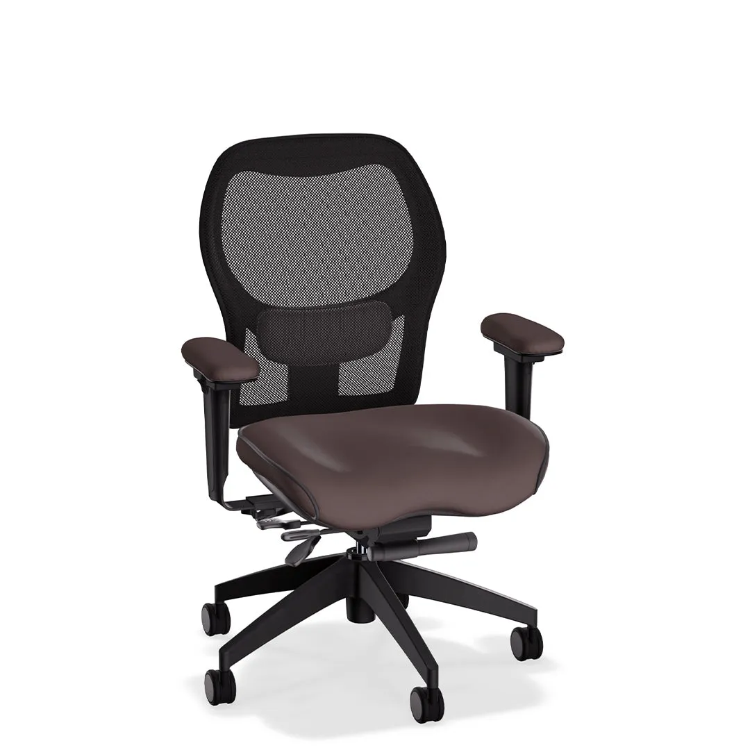 Brezza Ergonomic Mesh Office Chair in Brisa Simulated Leather