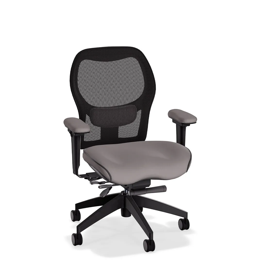 Brezza Ergonomic Mesh Office Chair in Brisa Simulated Leather