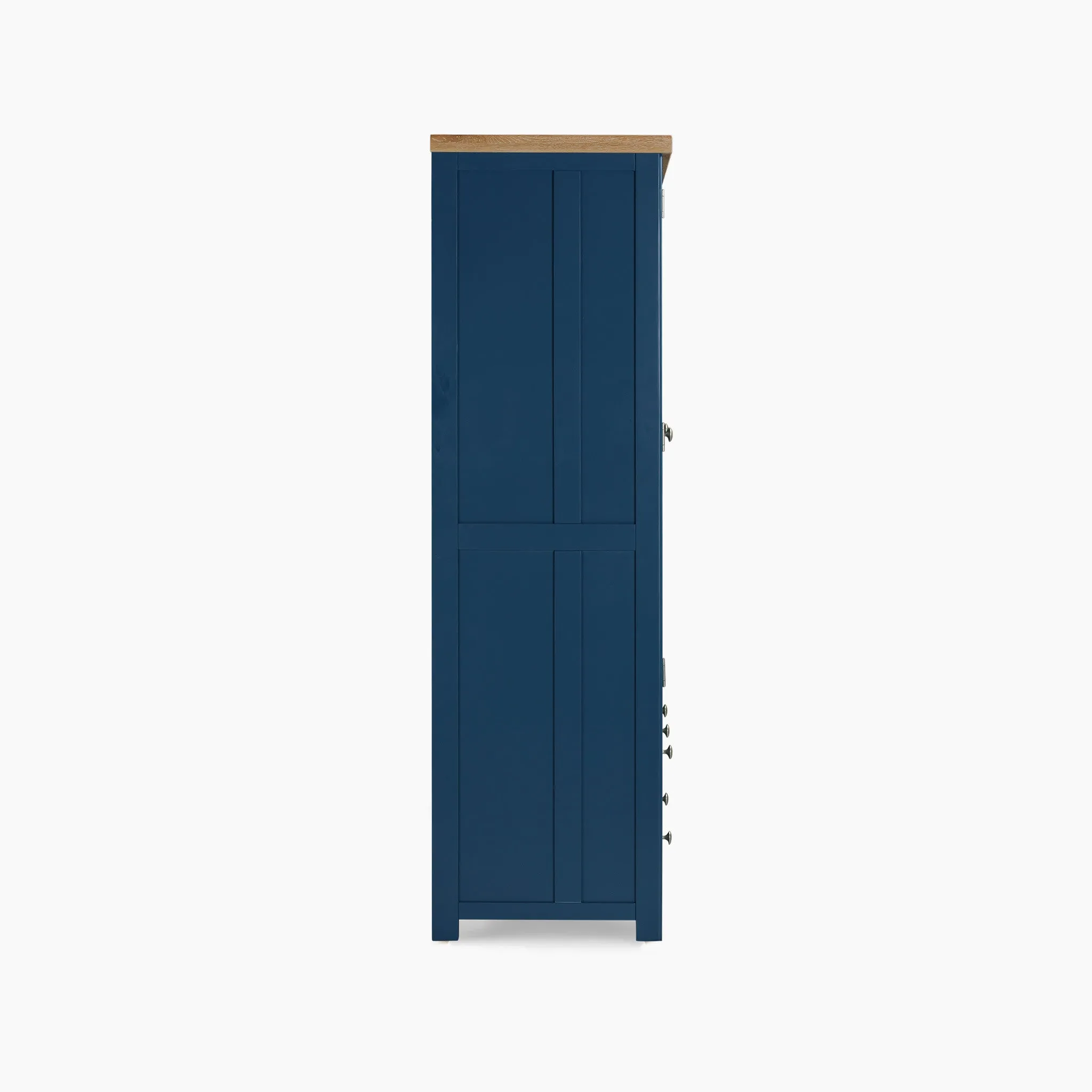 Burford Triple Larder Unit in Navy Blue