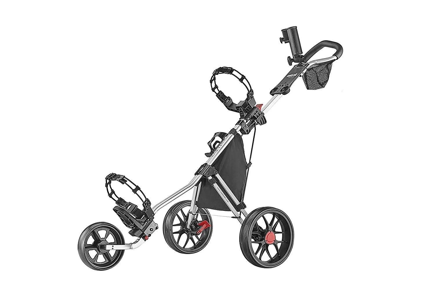 Caddytek CaddyLite 11.5 V3 3 Wheel Golf Push Cart - SuperLite Deluxe, Lightweight, Easy To Fold Caddy Cart Pushcart