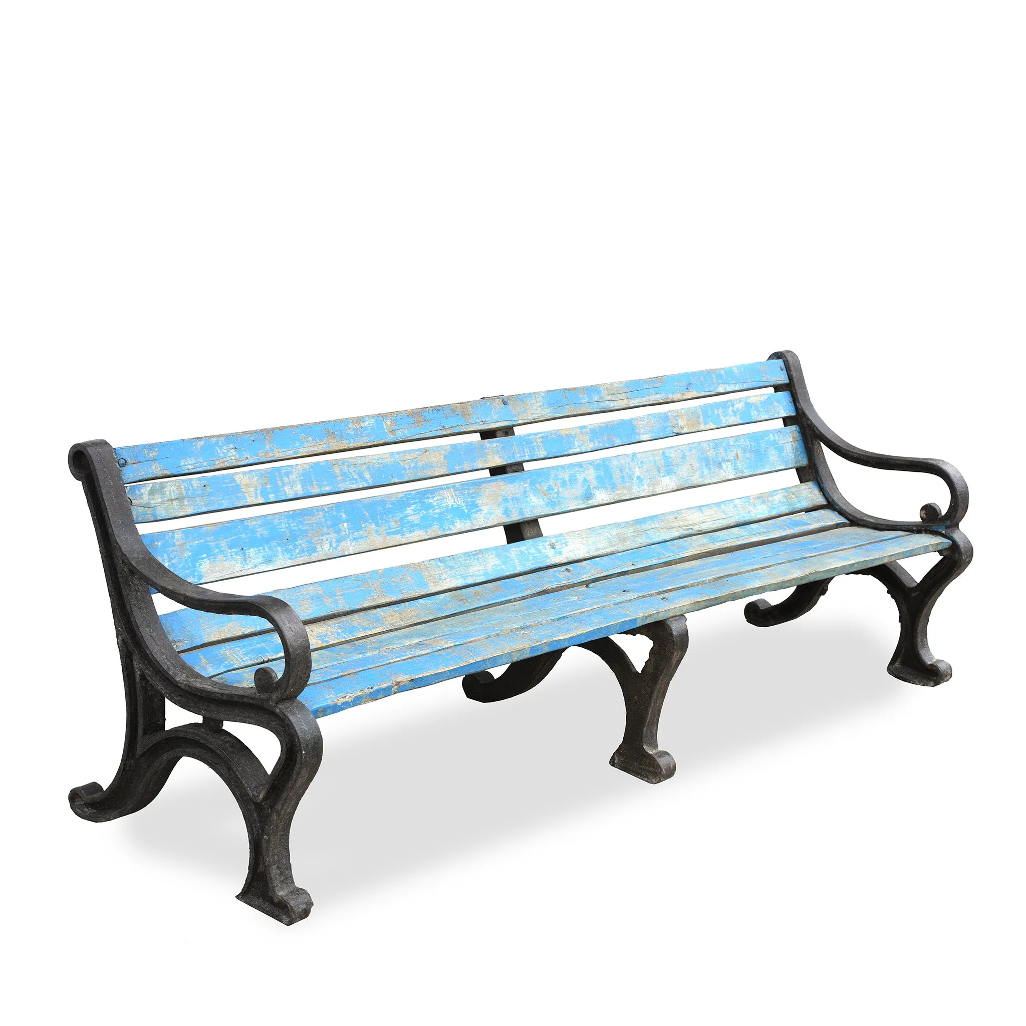 Cast Iron Garden Bench - Ca 1920