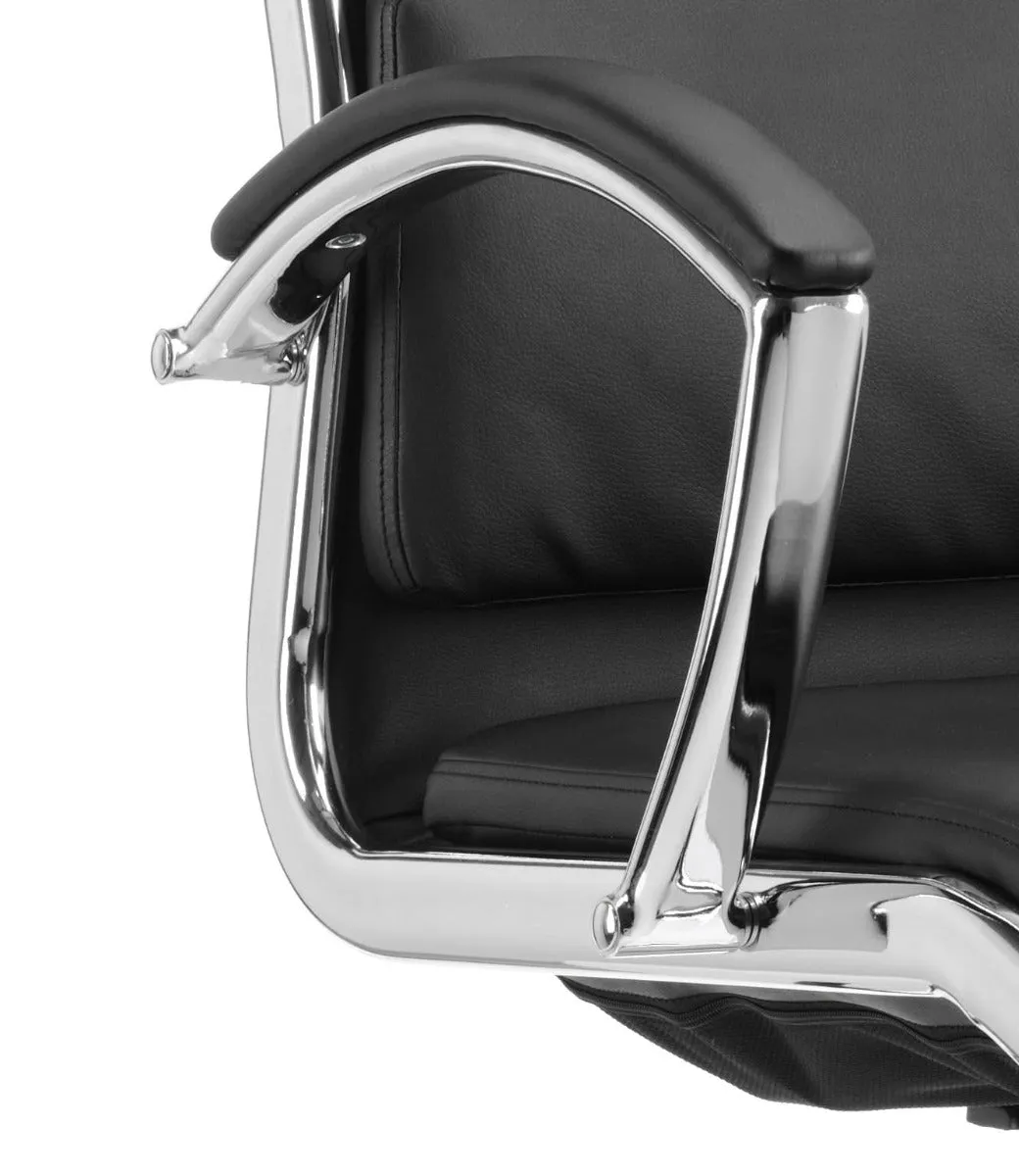 Classic Leather Cantilever Chair