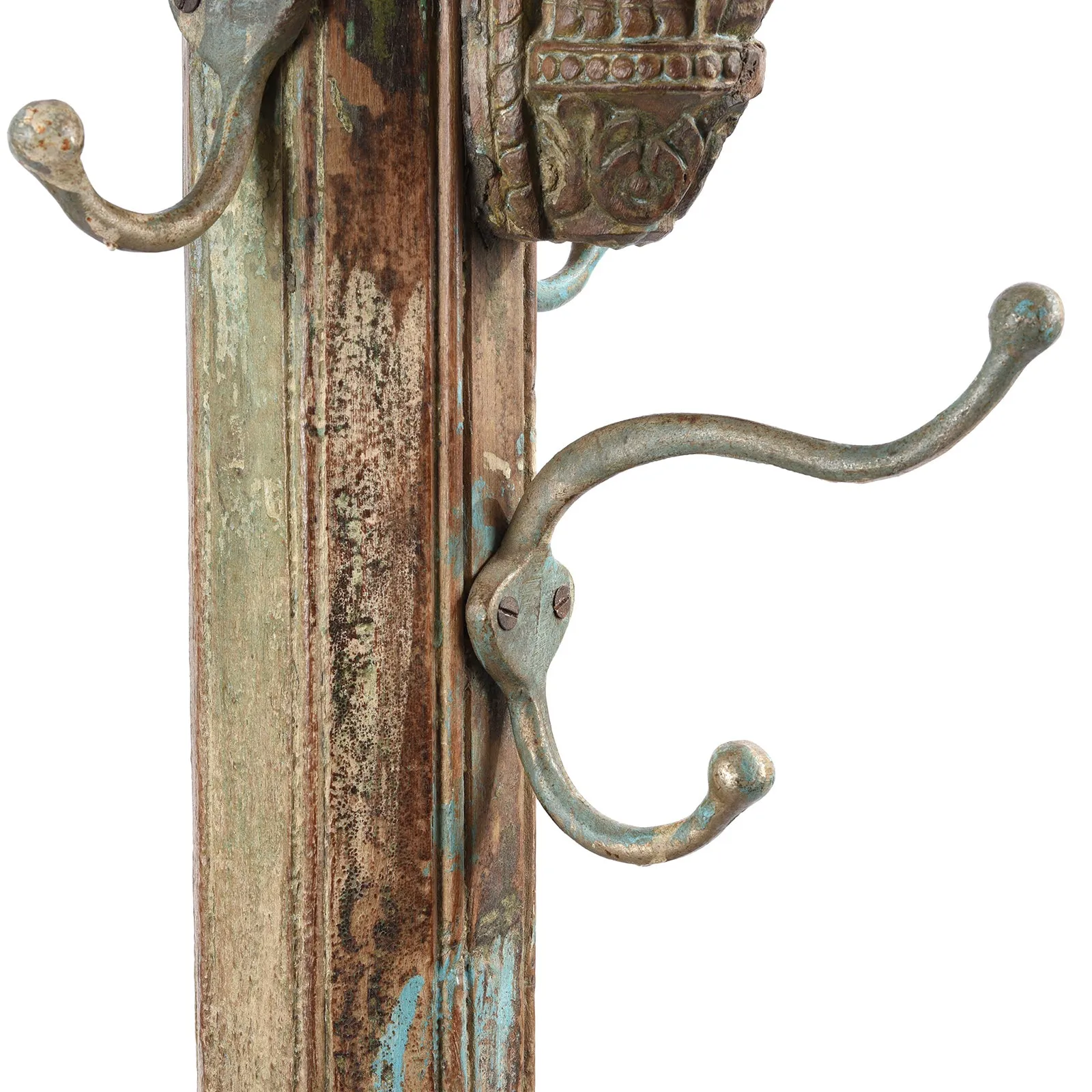 Coat Stand Made From An Old Indian Pillar