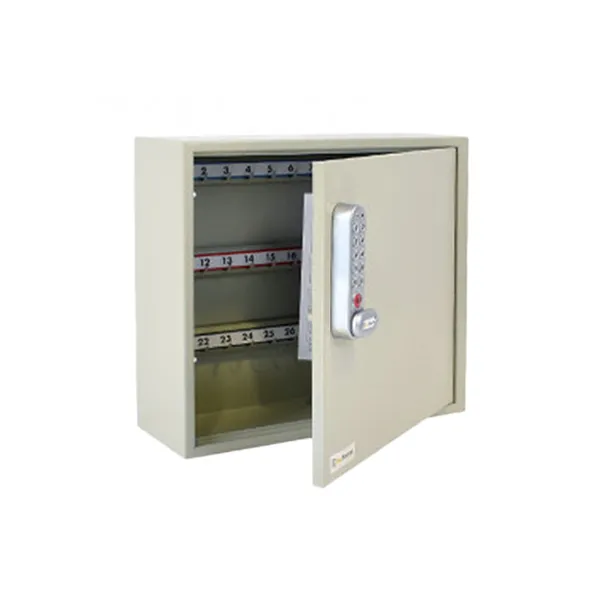 CodeLocks - Key Secure Hook Padlock Cabinet w/ KL1200 - Portable - IP54 - Heavy Duty - Keyless Access - Private & Public Function - Master & User - 25 Padlocks