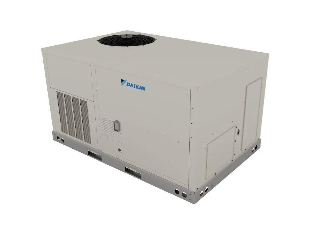 Daikin Light Commercial 6 Ton Packaged Heat Pump, 460-3-60V with 14.5 IEER2 - DFH0724D000001S