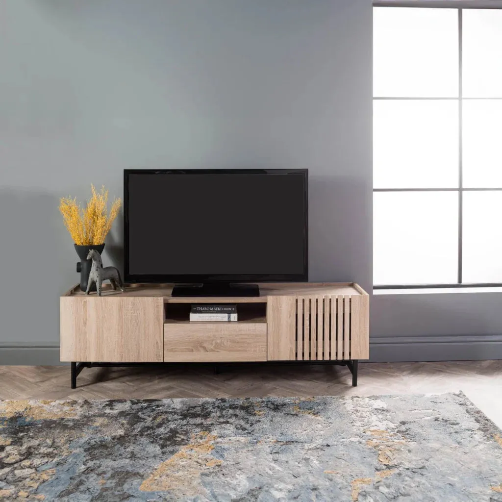 DELLA 160cm 2 DOOR 1 DRAWER TV UNIT