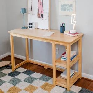 Desk with Shelves