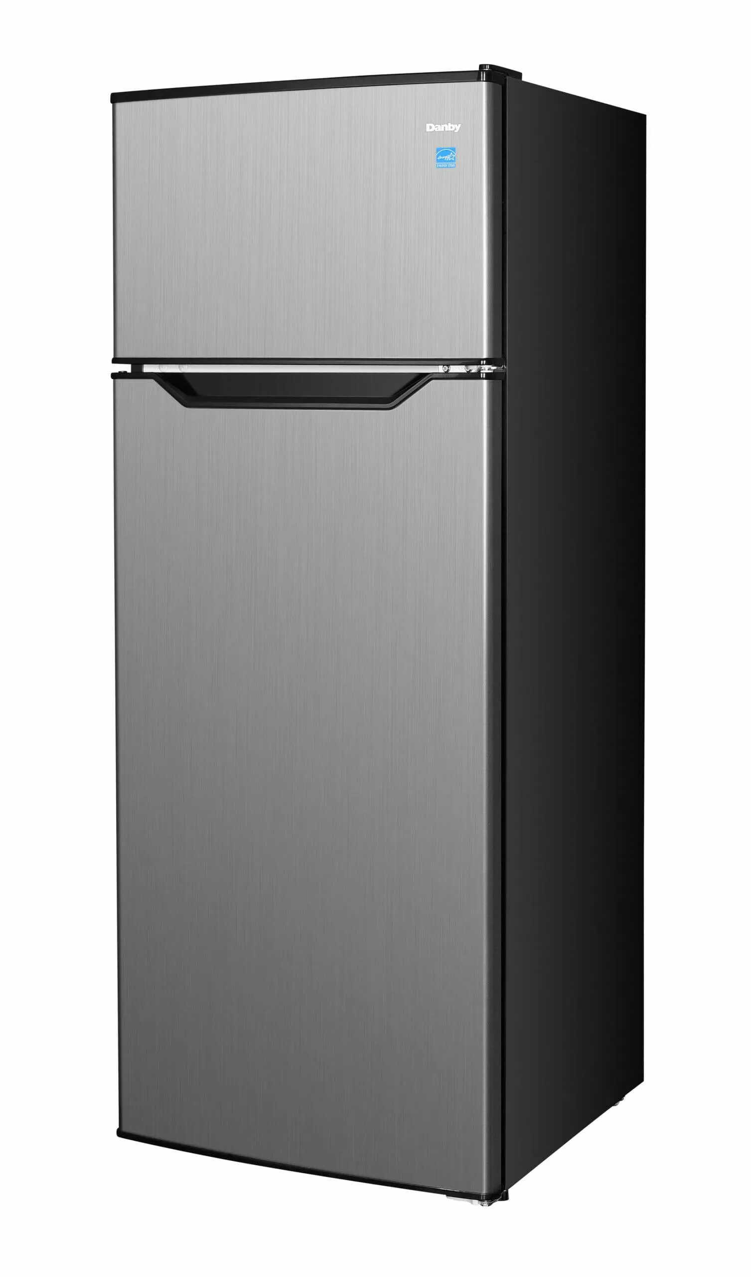 DPF074B2BSLDB6 Danby 7.4 cu. ft. Apartment Size Top Mount Fridge in Stainless Steel