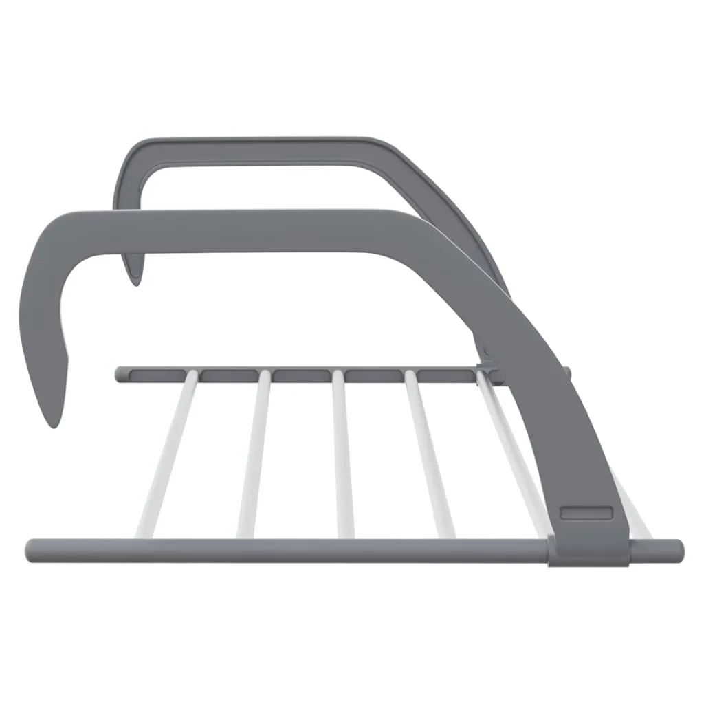 Drying Racks 2 pcs 53x33x18 cm Aluminium