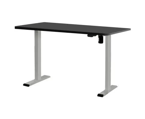 Electric Standing Desk Motorised Adjustable Sit Stand Desks Grey Black