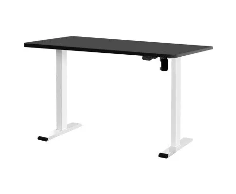 Electric Standing Desk Motorised Adjustable Sit Stand Desks White Black