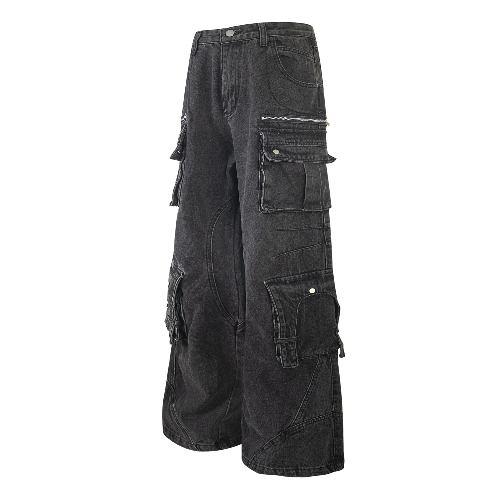 Faire Echo American Functional Multi-Pocket Jeans