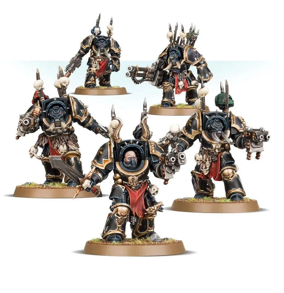 Games Workshop Warhammer 40,000: Chaos Space Marines Chaos Terminator Squad