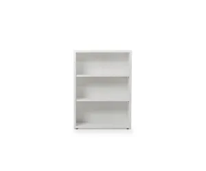 Gammel Low Bookcase - White