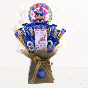 Get Well Soon Dairy Milk Chocolate Bouquet