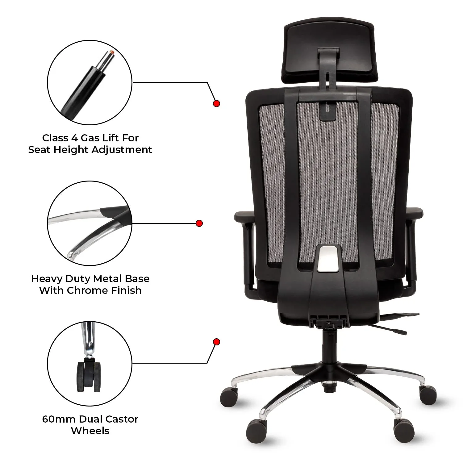 Green Soul Maestro High Back Mesh Office Chair