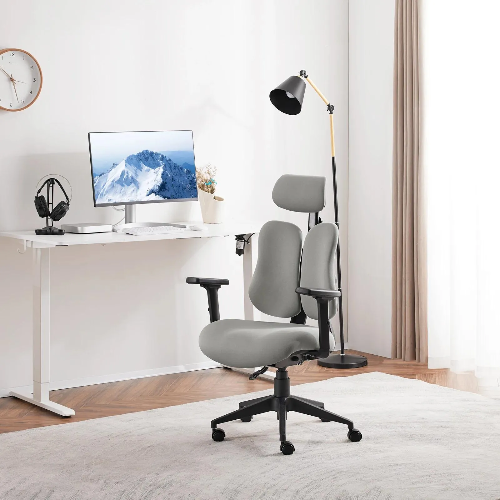 HANNAH Grey Dynamic Office Chair