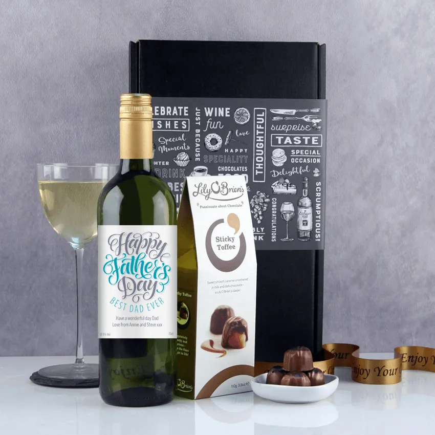 Happy Father's Day Wine Gift Set