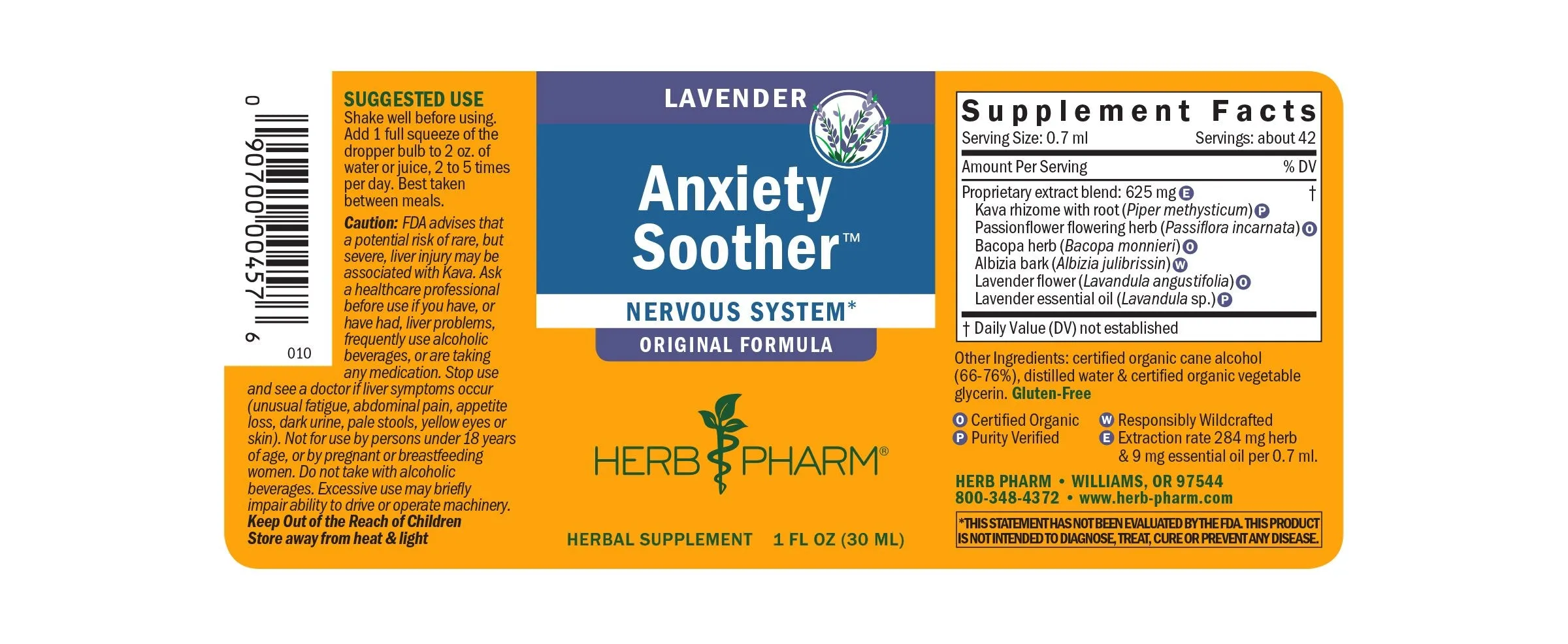 Herb Pharm® Anxiety Soother™