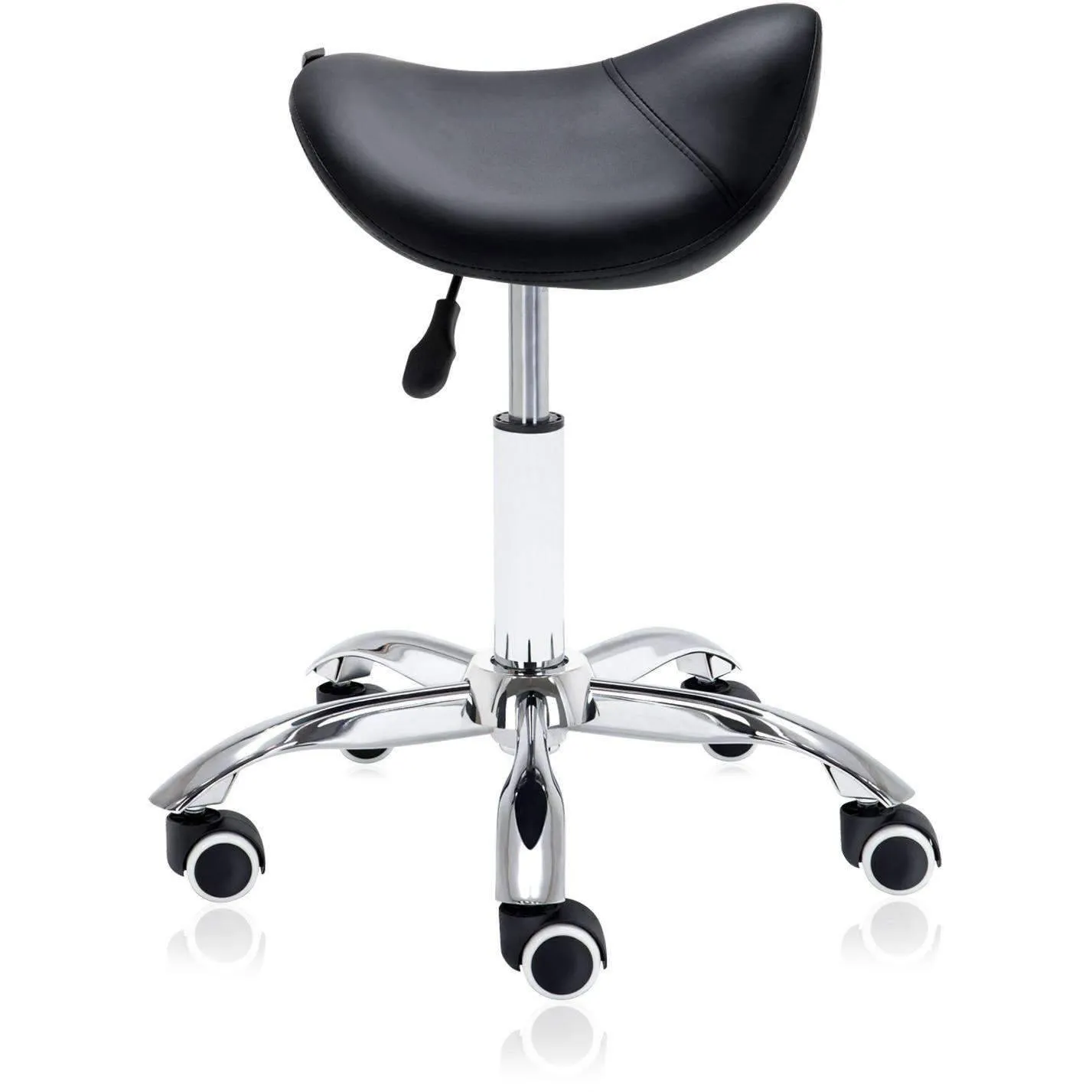 Hydraulic Saddle Rolling Ergonomic Medical Stool