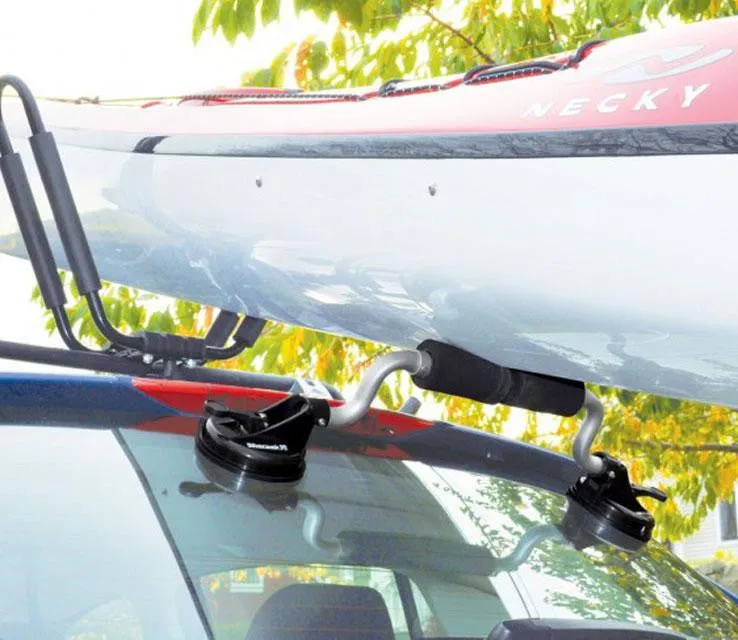 Kayak Lift Assist | Suction Mounted Roof Roller