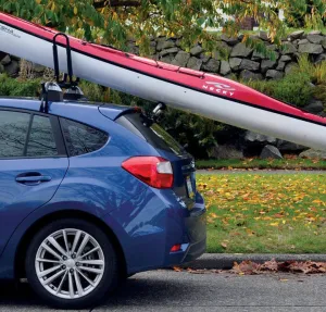 Kayak Lift Assist | Suction Mounted Roof Roller