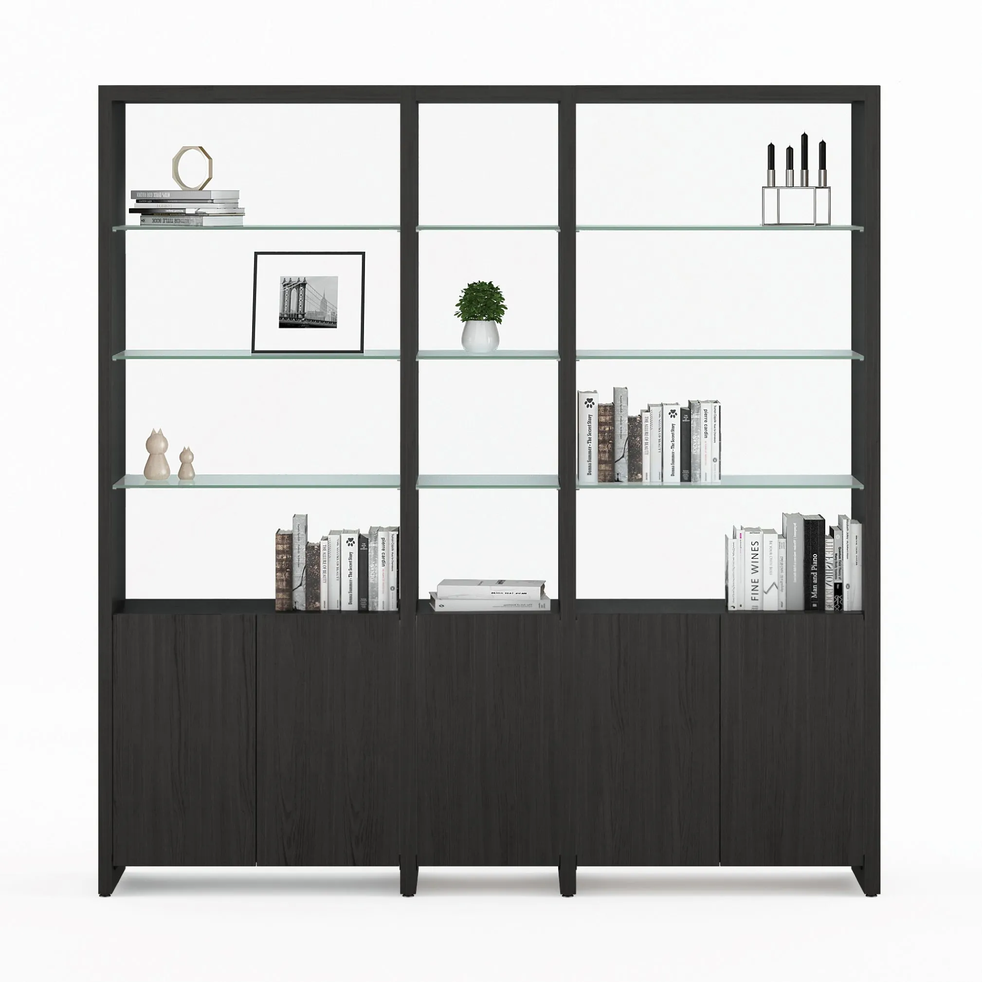 Linea Offset 3 Part Shelf System