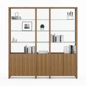 Linea Offset 3 Part Shelf System