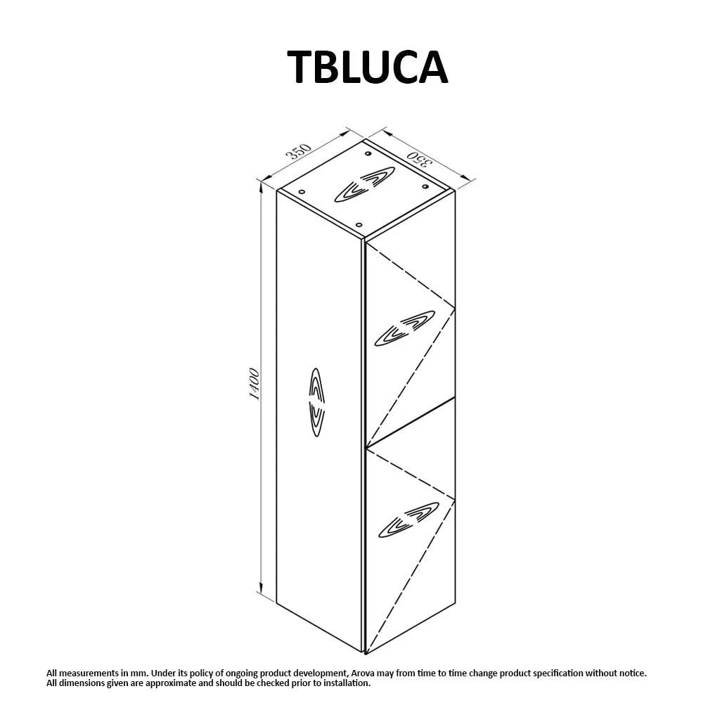 LUCA Tallboy Bathroom Cabinet