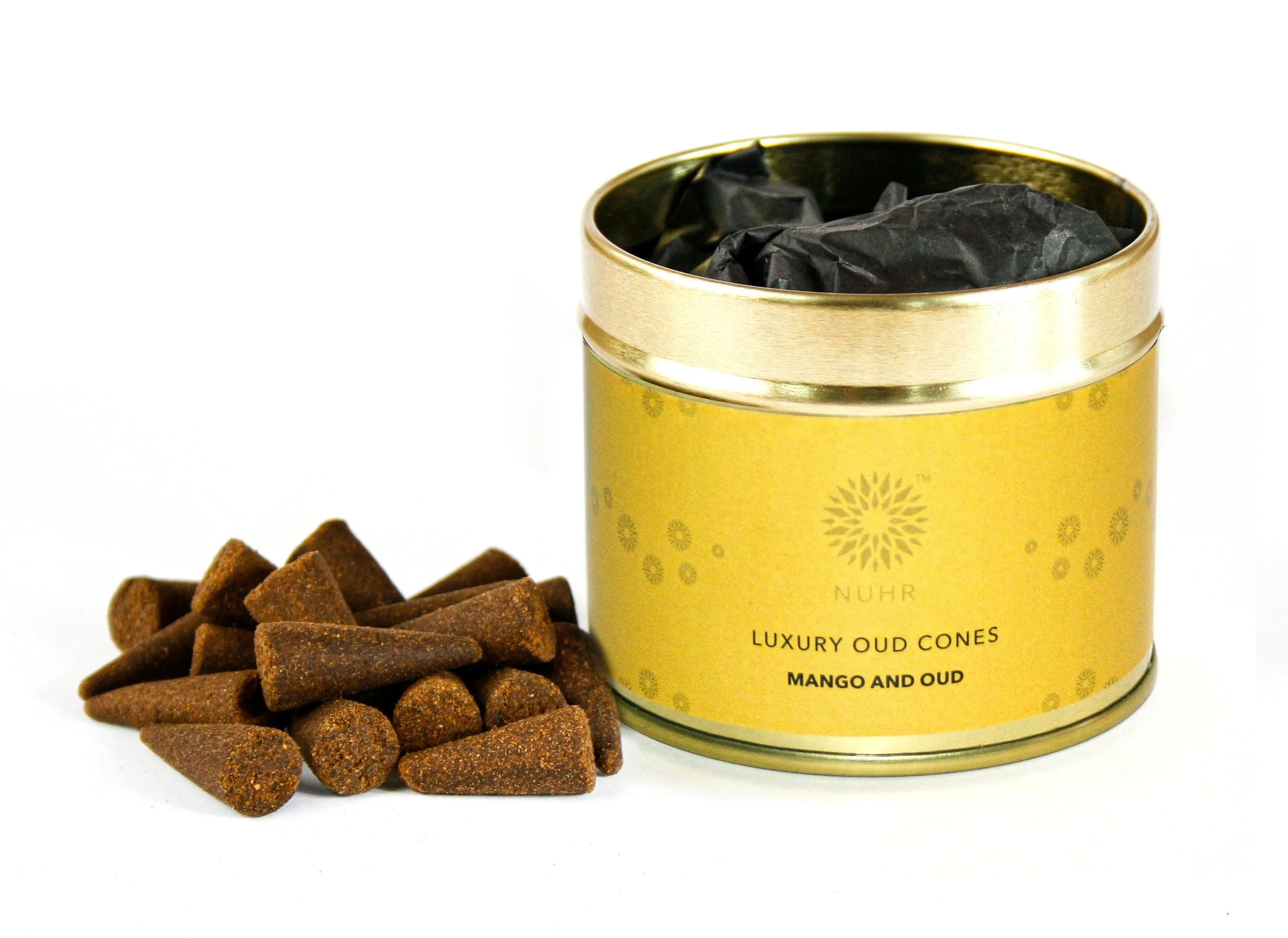 Mango and Oud Incense Cones