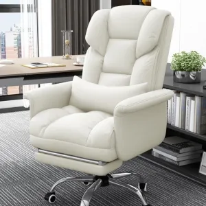 Massage Leather Swivel Office Chair