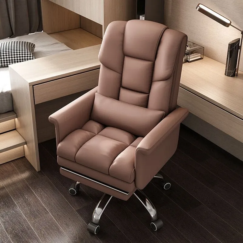 Massage Leather Swivel Office Chair